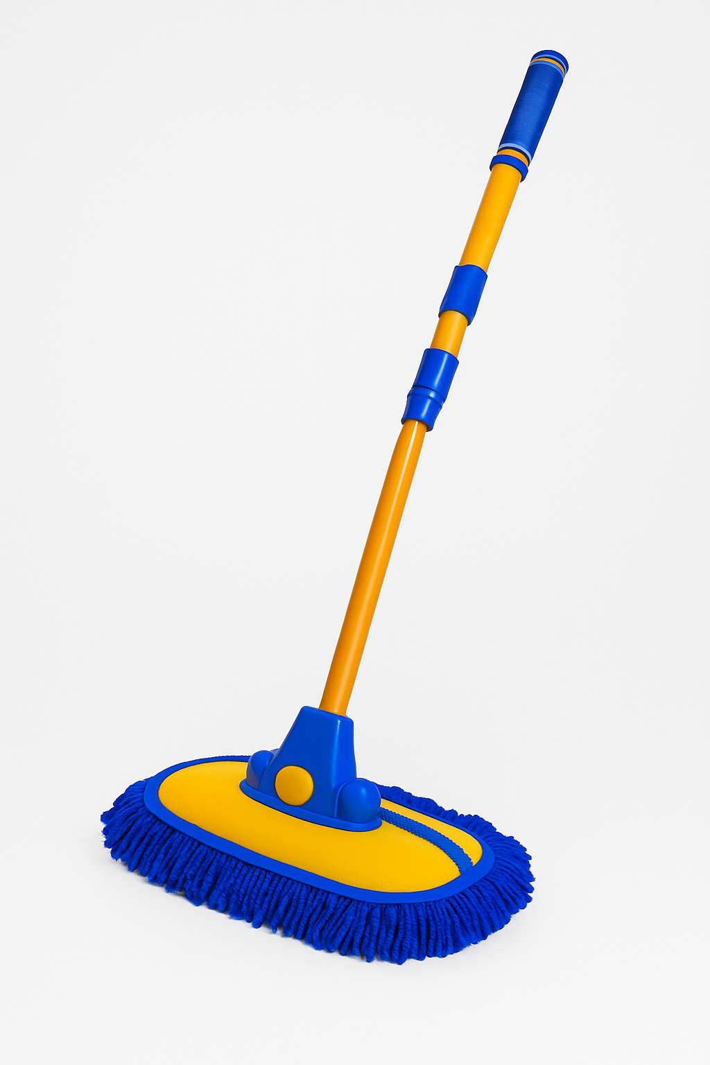 Balai télescopique de lavage voiture – microfibre douce 102 cm