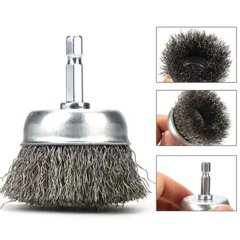Brosse métallique perceuse