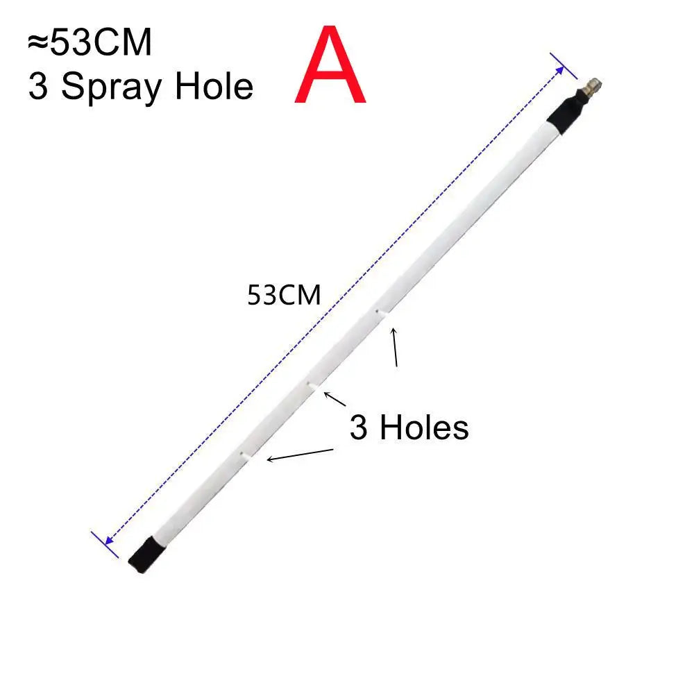 High Pressure Wash Car Water Tank Radiator Condenser Cleaning Wand Tool Removal-Free For Wash Gun 1/4" Hitch