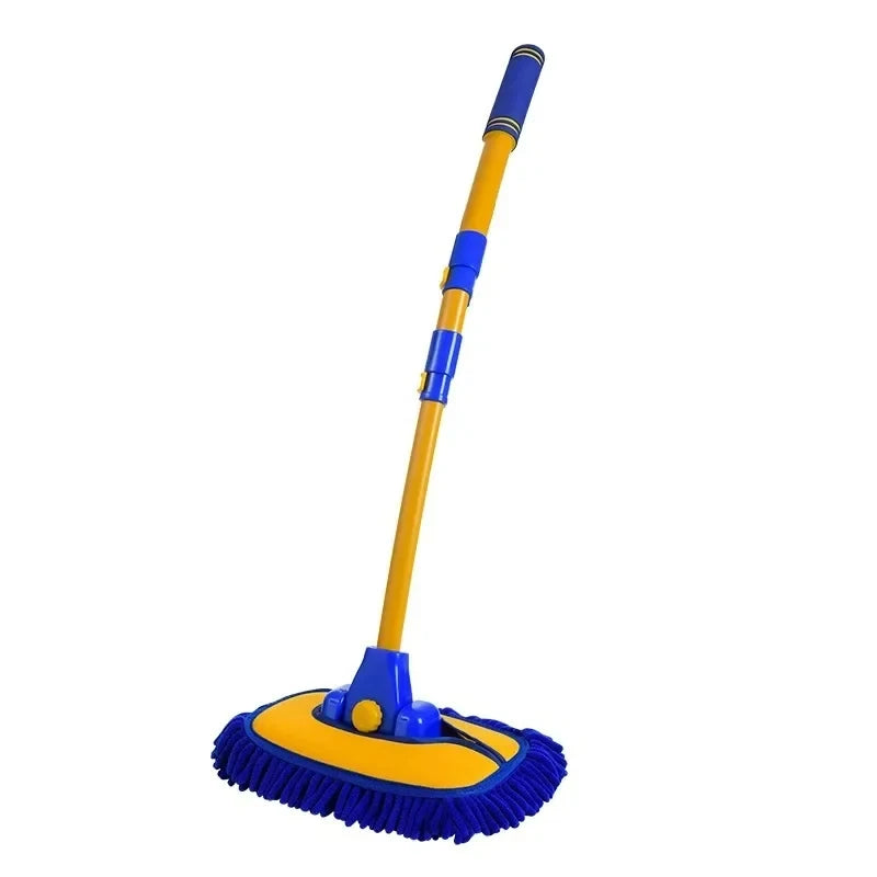 Balai télescopique de lavage voiture – microfibre douce 102 cm
