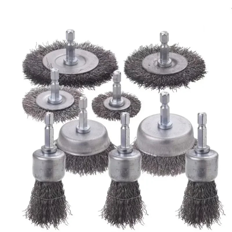 Brosse métallique perceuse