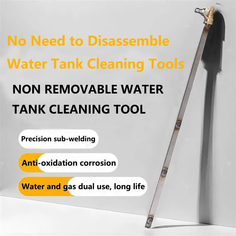 High Pressure Wash Car Water Tank Radiator Condenser Cleaning Wand Tool Removal-Free For Wash Gun 1/4" Hitch