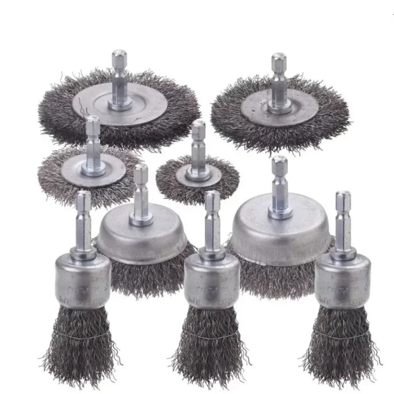 Brosse métallique perceuse